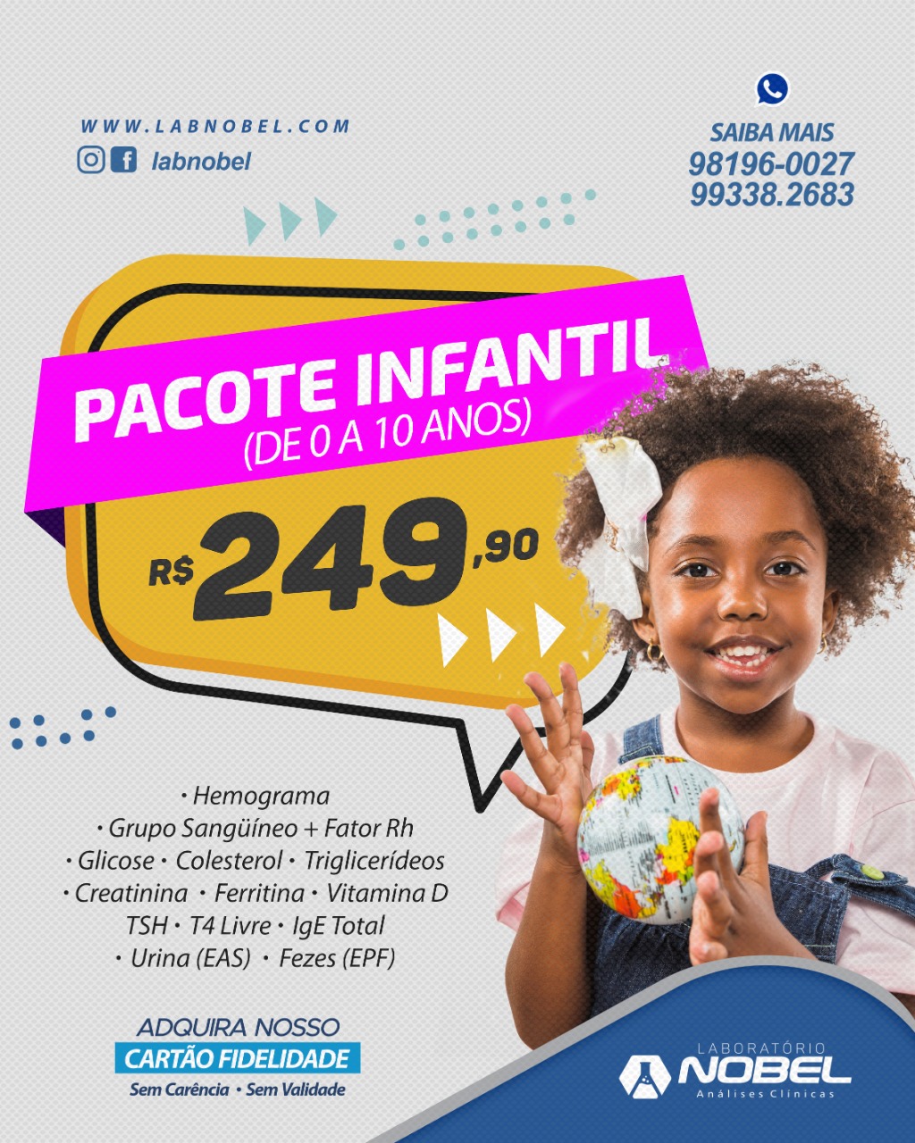 Pacote Infantil
